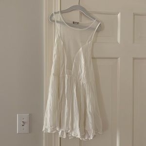 NEVER BEEN WORN free people intimately white top